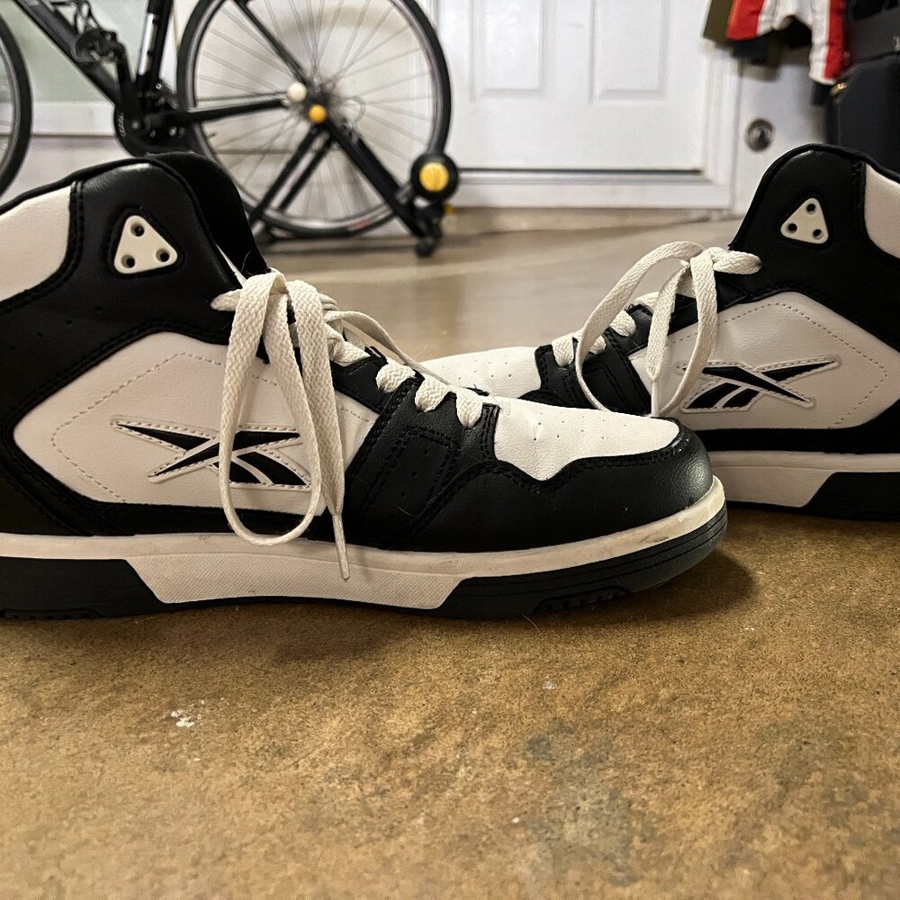 Reebok high top shoes